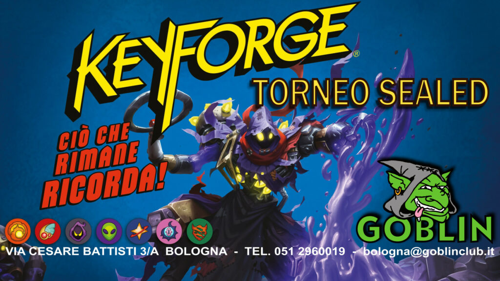 Keyforge – Torneo Sealed (Tetri Ricordi)